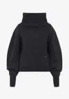 Jacquemus Dark Grey Virgin Wool La Maille Pallone Pullover In Gray