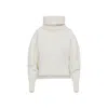 Jacquemus Off White Virgin Wool La Maille Pallone Pullover In White