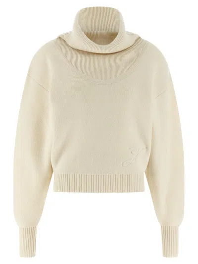 Jacquemus La Maille Pallone Sweater In Neutral