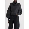 Jacquemus La Maille Pallone Virgin Wool & Cashmere Turtleneck Sweater In Black