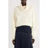 Jacquemus La Maille Pallone Virgin Wool & Cashmere Turtleneck Sweater In Neutral