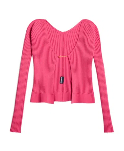 JACQUEMUS PRALU LONG CARDIGAN