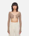 Jacquemus La Maille Pralu In Beige