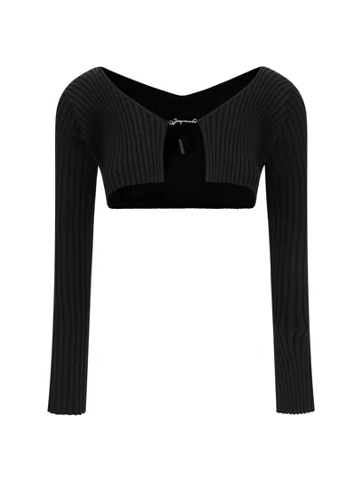 Jacquemus Knitwear In Black