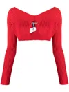 Jacquemus La Maille Pralu In Red