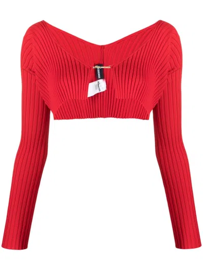 Jacquemus La Maille Pralu In Red