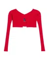 Jacquemus La Maille Pralu In Red