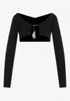 Jacquemus Tops Black In Black