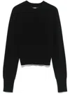 Jacquemus La Maille Soglia Sweater In Black