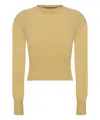 Jacquemus La Maille Soglia Sweater In Yellow