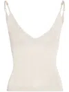 Jacquemus La Maille Spallina Top In Neutrals