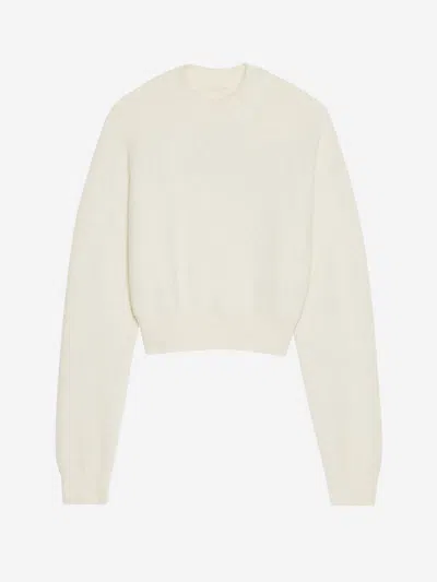 Jacquemus La Maille Sweater In Embroidered Logo On The Front