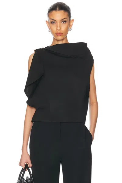 Jacquemus La Maille Trapeze In Black