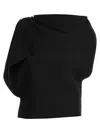 Jacquemus Trapeze Knit Short Sleeve In Black