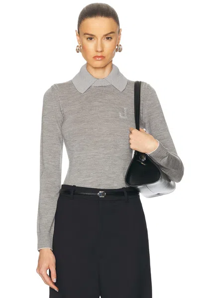 Jacquemus La Maille Tricot In Grey