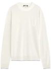 Jacquemus La Maille Tricot Wool-blend Jumper In Beige