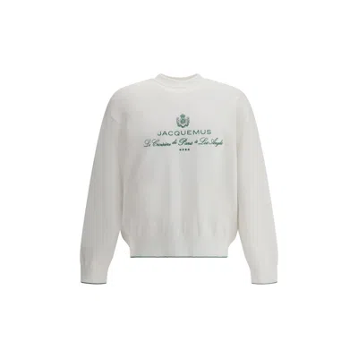 Jacquemus Venice Embroidered Sweatshirt In Multicolor