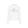 Jacquemus White Sweater With Logo Embroidered On The Front And Short Design In Cotton Woman