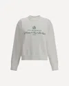 Jacquemus White Sweater With Logo Embroidered On The Front And Short Design In Cotton Woman In White