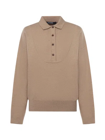 JACQUEMUS LA MAILLE VEREUSE PALLONE SWEATER