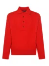 Jacquemus La Maille Vereuse Pallone Sweater In Red