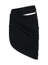 Jacquemus La Mini Jupe Drapeado Mini Skirt
