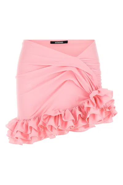 Jacquemus The Playa Mini Skirt In Black