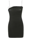Jacquemus Black 'la Mini Robe Aro' Mini Dress