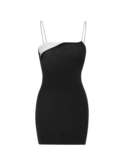 Jacquemus La Mini Robe Aro Dress In Black