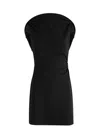 Jacquemus La Mini Robe Bordo Dress In Black