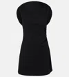 Jacquemus La Mini Robe Bordo Dress In Black