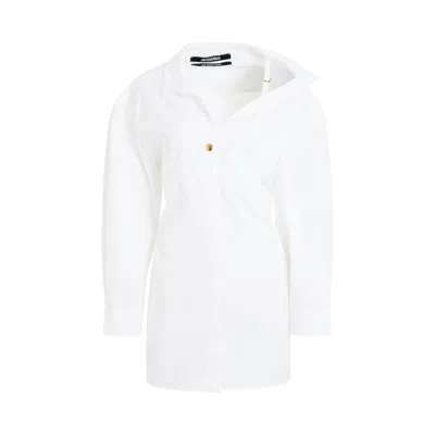 JACQUEMUS WOMEN'S LA MINI ROBE CHEMISE DRESS