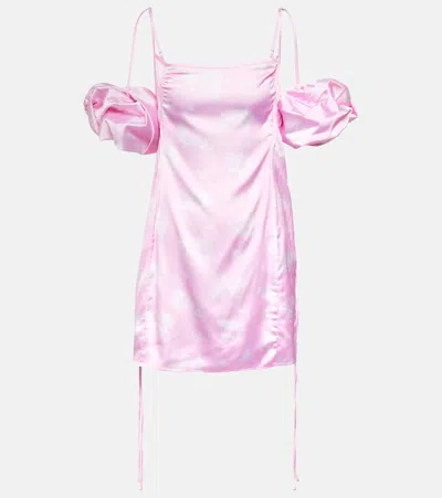 Jacquemus La Mini Robe Chouchou In Pink