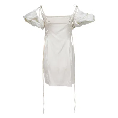 Jacquemus La Mini Robe Chouchou In White