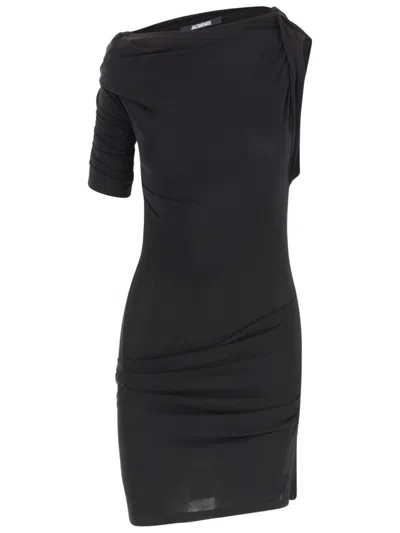 JACQUEMUS LA MINI ROBE DRAPEADO