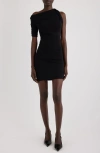 Jacquemus La Mini Robe Drapeado Jersey Minidress In Multi