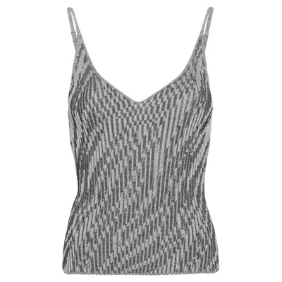 JACQUEMUS LA MINI ROBE MAILLE ZEBRA