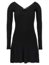 Jacquemus La Mini Robe Pralù' Dress In Black