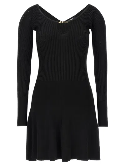 Jacquemus La Mini Robe Pralu In Black