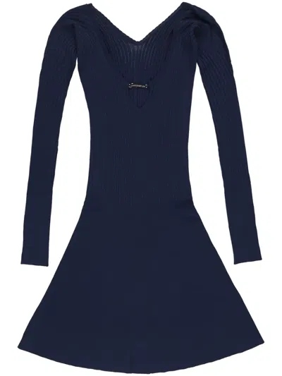 Jacquemus La Mini Robe Pralù Dress In Blue