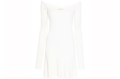 Pre-owned Jacquemus La Mini Robe Pralu Dress Off White