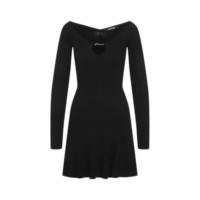 JACQUEMUS JACQUEMUS LA MINI ROBE PRALU MINI DRESS
