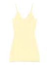Jacquemus La Mini Robe Scala Dress In Gelb