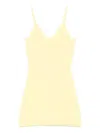 Jacquemus La Mini Robe Scala Dress In Yellow