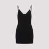 Jacquemus Womens Black The Scala Textured Sleeveless Knitted Mini Dress In Black