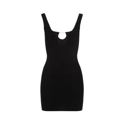 Jacquemus La Mini Robe Sierra In Black