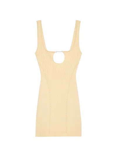 Jacquemus La Mini Robe Sierra Dress In Neutral