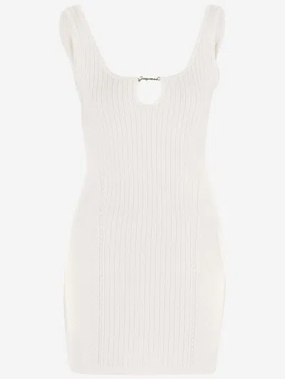 Jacquemus La Mini Robe Sierra In White