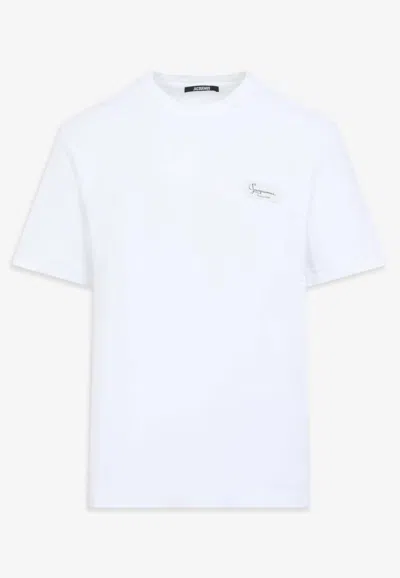 Jacquemus La Montaigne Logo T-shirt In Multi