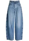 Jacquemus Le De-nimes Le De-nimes Ovalo Jeans In Blue